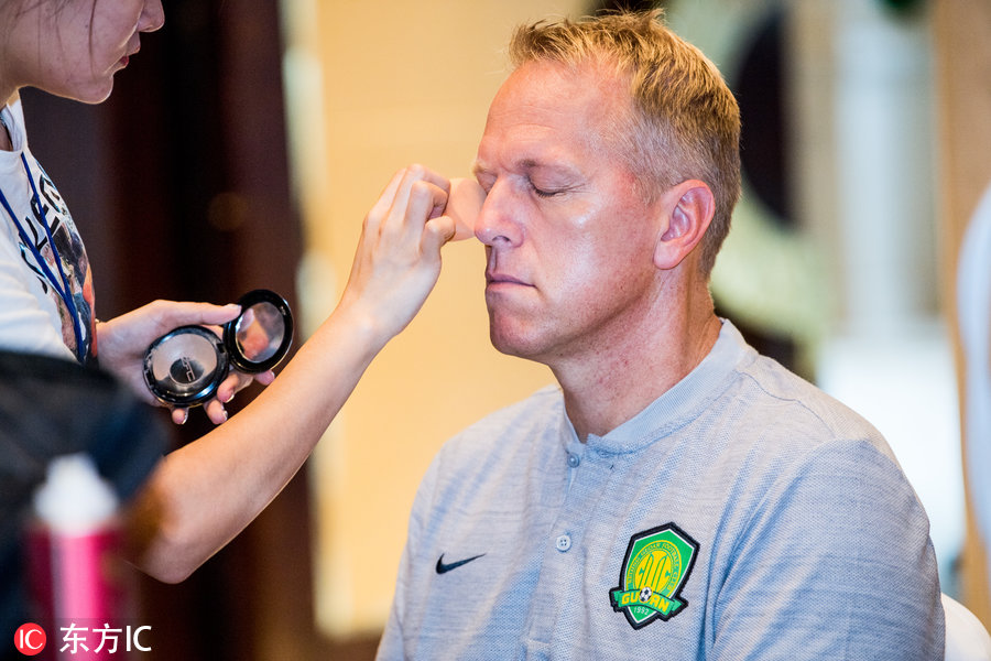 关于北京国安发布备战花絮，赛后完成体检，欧超杯任务艰巨，训练强度明显提升的信息-爱游戏官方入口